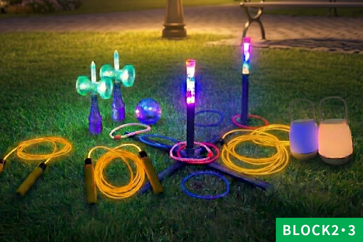 Playful Neon Station